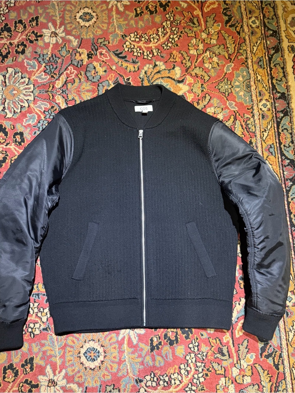 COS Dark Navy Knit Cardigan